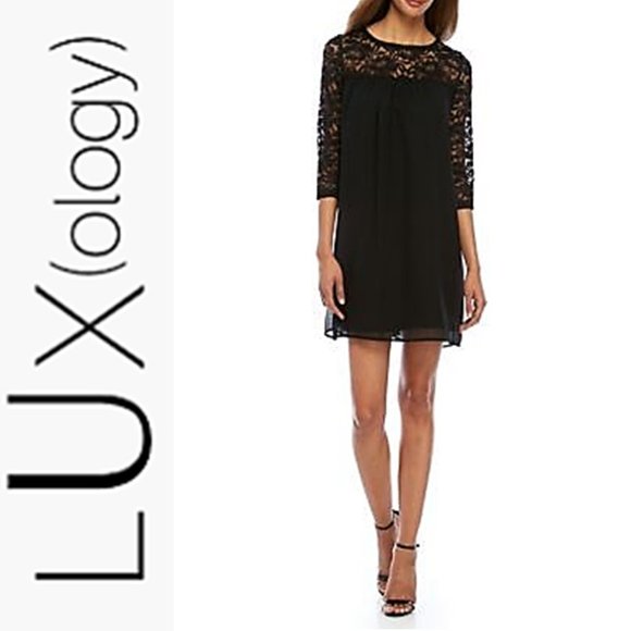 luxology shift dress
